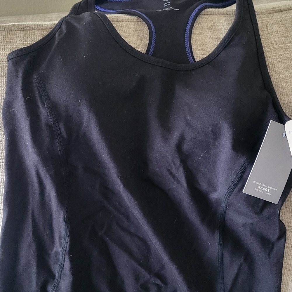 Sears Black Sports Tank Top